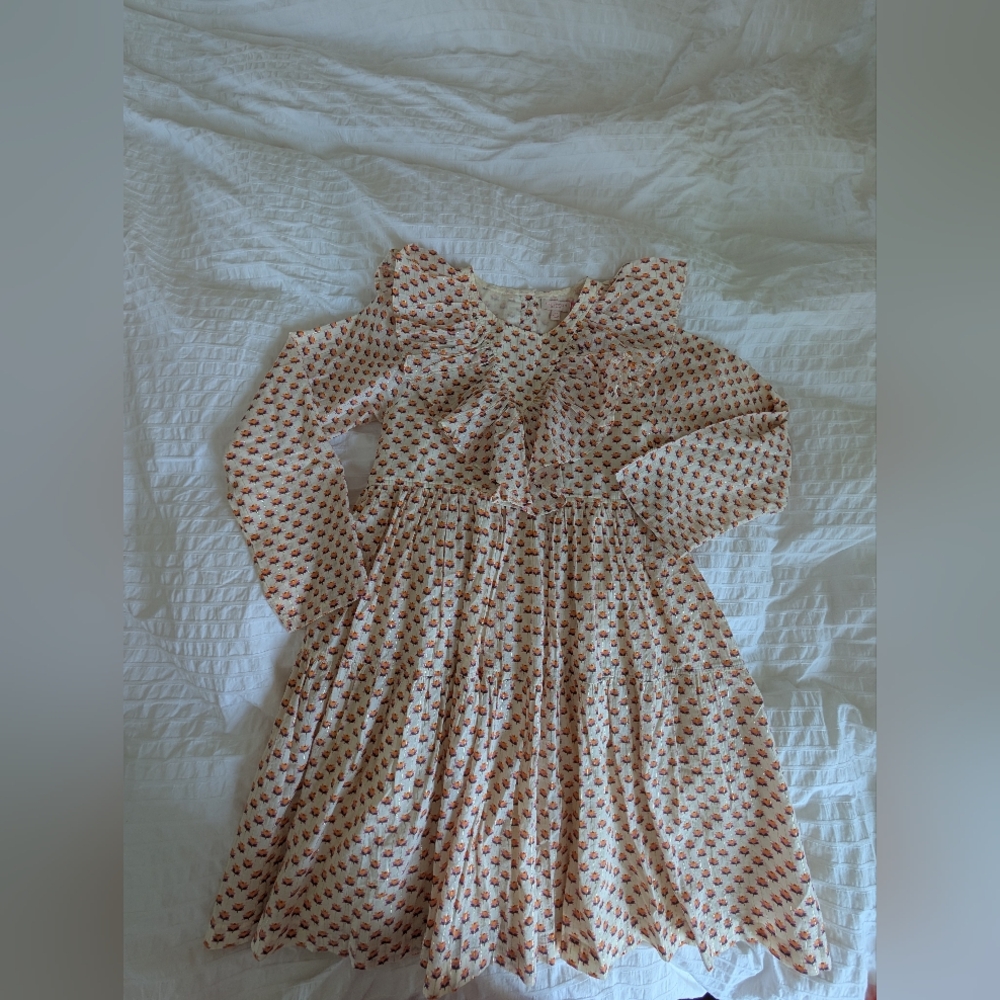 Charming Floral Kids Dress